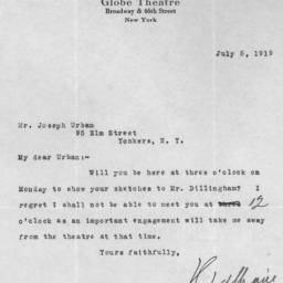1 letter, 5 July 1919