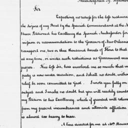 Document, 1787 September 29