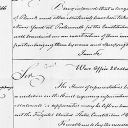 [Document, 1798 March 19]