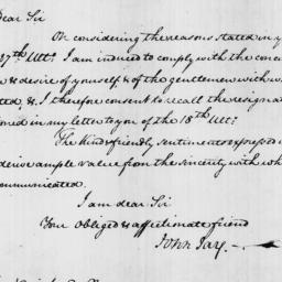 Document, 1826 April 01