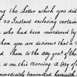 Document, 1796 September 28
