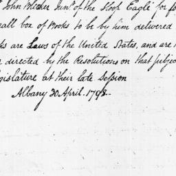 Document, 1798 April 30