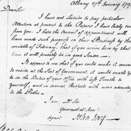 [Document, 1798 January 27]