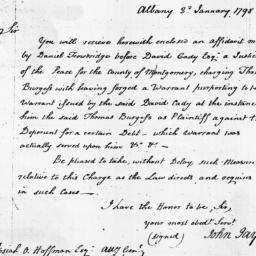 Document, 1798 January 03