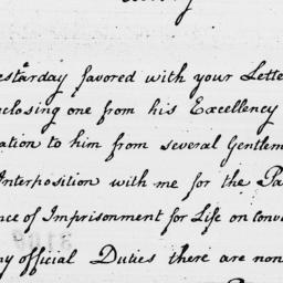 [Document, 1797 October 20]