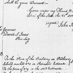Document, 1796 October 25