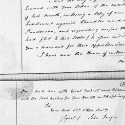Document, 1796 February 19