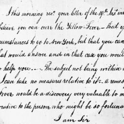 [Document, 1798 October 23]