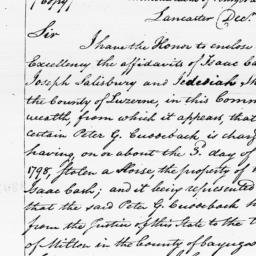 Document, 1799 December 05