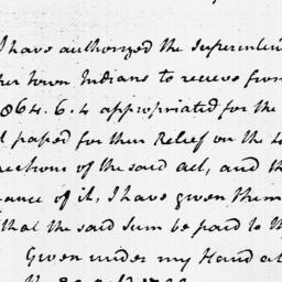 Document, 1799 October 29