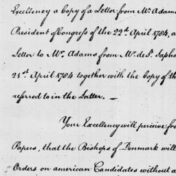 [Document, 1785 March 31]