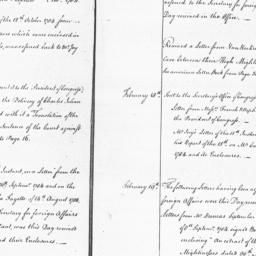 [Document, 1785 February 1-...