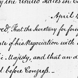Document, 1787 April 04