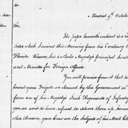 Document, 1781 October 09