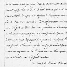 [Document, 1781 October 08]