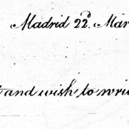 Document, 1781 March 22