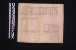 Plan; south elevation\, part west elev\, east elevation\, north elevation : Sheet no. 1.