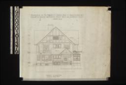Front elevation : Sheet no. 4.