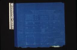 Rear elevation\, plan of rear : Sheet no. 2.