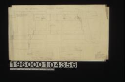 Full size details of window and door frames : Sheet no. 2.