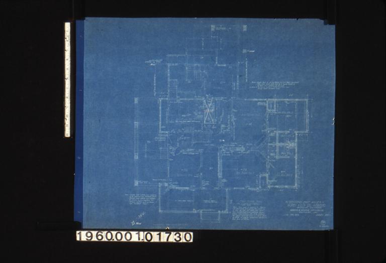 First floor plan : Sheet no. 1. (2)