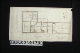 Second floor plan : 3.