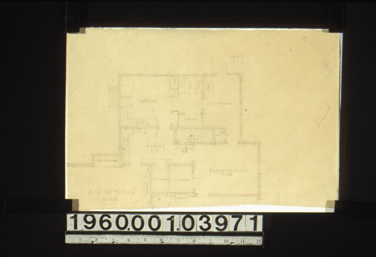 Partial first floor plan