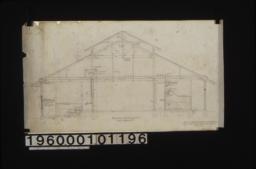 Sectional elevation "A-A" : Sheet no. 2