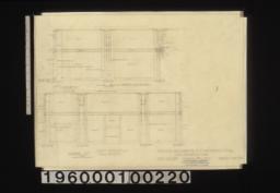 Show room -- north elevation\, plan of corner pilaster\, plan of side pilaster\, west elevation\, plan of front pilaster : Sheet no. 39 /