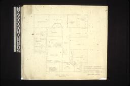 Second floor plan : Sheet no. 1. (4)