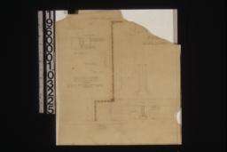 Cement walk in parking area -- detail in plan\, F.S. detail of joints\, plan\, F.S. detail of tile inserts : Sheet no. 5. (2)