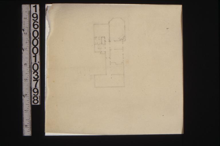 Sketch of floor plan