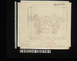 End view of lantern : Sheet no. 20A.