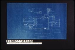 Plan of second floor with details in sections : Sheet no. 1R4. (5)