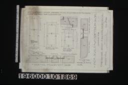 garage -- inch scale and F.S. details of sash : Sheet no. 2\,