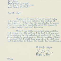 Letter: 1955 January 31