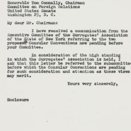 Letter: 1950 December 12