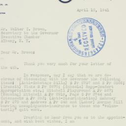 Letter: 1941 April 12