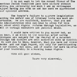 Letter: 1962 May 21