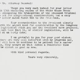 Letter: 1963 March 16