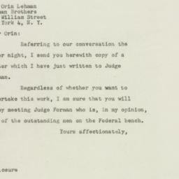 Letter: 1948 November 11