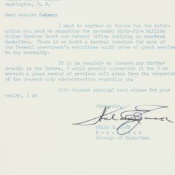 Letter: 1956 August 6