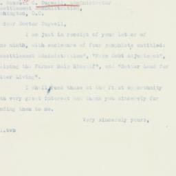 Letter: 1936 June 13