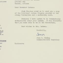 Letter: 1948 April 9