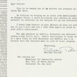 Letter: 1954 February 17