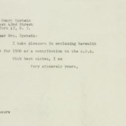 Letter: 1948 September 4