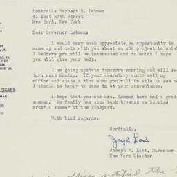 Letter: 1947 September 9