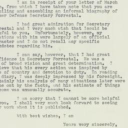 Letter: 1952 April 9