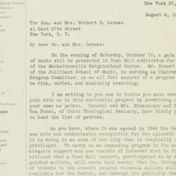 Letter: 1948 August 4