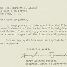 Letter: 1950 December 7